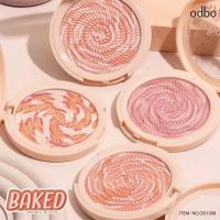 ราคา พร้อมส่ง odbo Baked Snowy Blush OD1308 (13899502107)
