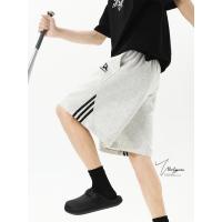 ราคา shorts กางเกงวิ่ง กางเกงขาสั้นเย็บลายทางแนววินเทจสไตล์อเมริกันสำหรับผู้ชายกางเกงกีฬาห้าส่วนสำหรับนักเรียนแบรนด์แฟชั่นฤดูใบไม้ร่วงกางเกงวอร์มขากว้างทรงหลวมแมทช์ลุคง่าย (46151710790)