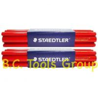 ราคา ดินสอช่างไม้ตราพระจันทร์ STAEDTLER ของแท้100% (กล่องละ 72แท่ง = 6โหล) ดินสอเขียนไม้ ดินสอช่างไม้ แท่งแดง ดินสอขีดไม้ (28162862594)