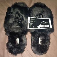 ราคา สลิปเปอร์ Coach ของแท้% ขนกระต่าย (3103164125)