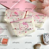 ราคา PIKAPIQ กระเป๋าใส่กุญแจ Hello Kitty, กระเป๋าแต่งหน้าแบบใสลายการ์ตูน, กระเป๋าใส่เหรียญตาข่ายแมวปักน่ารัก (42070642058)