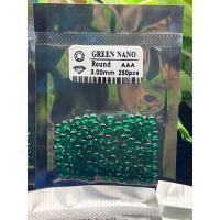 ราคา มรกต พลอยโคลัมเบีย LAB Columbia Green Emerald Nano Round shape 3.00 มม mm 250 เม็ด Pieces (พลอยสั่งเคราะเนื้อแข็ง) (23880686970)