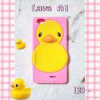 ราคา พร้อมส่งราคา 120 บาท เคสซิลิโคนเป็ด สำหรับAis Lava A1 ส่งฟรี ส่งฟรี (343194255)