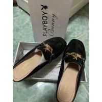 ราคา รองเท้า Playboy มือ 1 ของแท้ สีดำ (22472927542)