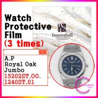 ราคา ฟิล์มกันรอยสําหรับ Audemars Piguet Royal Oak Jumbo 15202ST (3 แผ่น) / สติ๊กเกอร์ป้องกันรอยขีดข่วนและปนเปื้อน ฟิล์ม / การดูแลนาฬิกา (27181135678)