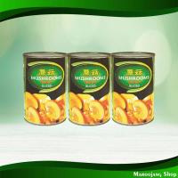 ราคา เห็ดแชมปิญองสไลซ์ กู่หลง 400 กรัม (3กระป๋อง) Sliced Champignon Mushrooms Gulong (25801414402)