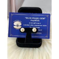 ราคา เรือนทองแท้18k+มุกจริงสวนมากต่างหูมุกที่สวยสุดๆด้านหน้าไข่มุกประดับคำว่าchanelด้วยทองแท้18kมุกแท้คุ้มค่ามากเชียร์สุดใจ (8690319963)