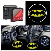 ราคา ไฟติดประตูรถยนต์ ไฟส่องเท้ารถยนต์ ไฟส่องพื้นรถยนต์ สต็อกในไทย รุ่น Bat B (24843529218)
