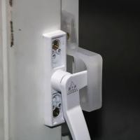 ราคา ประตูเหล็กพลาสติกและ Windows 7-Shaped Old-Fashioned Windows Single-Point Handle Card Holder ด้านในด้านนอกเปิด Windows อย่าล็อคหน้าต่าง (43123561863)