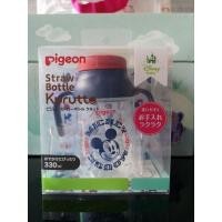 ราคา ขวดหัดดื่ม PIGEON ขนาด 330ML รุ่นมีหูจับพร้อมหลอดเด้ง (13052994155)