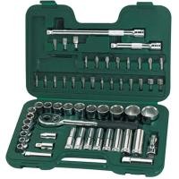 ราคา SATA บล็อกชุด รู1/2" 6p 58ตัวชุด SATA socket set รุ่น 09007 (110732745)