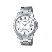 ราคา Casio นาฬิกาข้อมือผู้ชาย สีเงิน สายสแตนเลส รุ่น MTP-V004D,MTP-V004D-7B,MTP-V004D-7BUDF (285994932)