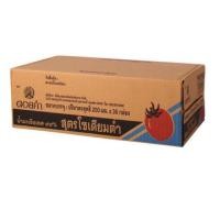 ราคา (พร้อมส่ง ยกลัง) น้ำมะเขือเทศดอยคำ99% (สูตรลดโซเดียม) (12311900551)