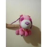 ราคา โอชาเก็น หมาชาเขียวหูลายใบไม้ตัวสีชมพูท่านั่งสูง12" (24604924381)