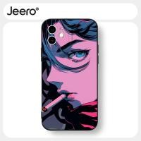 ราคา Jeero เคสไอโฟน เคสซิลิโคนนุ่มกันกระแทกน่ารักตลก เคสโทรศัพท์ สีดำ Compatible for iPhone 16 15 14 13 12 11 Pro Max SE 2020 X XR XS 8 7 6 6S Plus xsmax 6splus 7plus 8plus พลัส HFF3485 (20691830696)