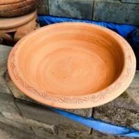 ราคา อ่างดินเผา ขนาด 11 นิ้ว อ่าง กระถาง ใส่น้ำ (ได้ 1ใบ ) ตกแต่งสวน พร้อมส่ง (22543323064)