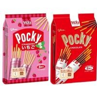 ราคา Pocky Chocolate ป๊อกกี้ รสสตอเบอร์รี่ รสช็อคโกแลต แท่งยาวแบบซอง จากญี่ปุ่น (1 ถุงมี 8 ซอง)(Pockyถาด ถุงใหญ่) (1620846599)