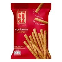 ราคา เจ้าสัว หมูแท่งกรอบ ออริจินัล 110 ก. (CHAO SUA Crispy Pork Stick Original 110 g) (27388228794)