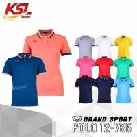 ราคา GRAND SPORT เสื้อโปโลผู้หญิง แกรนด์สปอร์ต คอปก รุ่น 12-785 สีฟ้า/ชมพู/กรมท่า/เหลือง/เขียว/ขาว/ม่วง (20200206270)