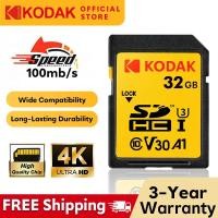 ราคา KODAK SD Card V30 U3 สําหรับวิดีโอ 4K - การ์ดหน่วยความจําความเร็วสูงสําหรับกล้อง, DSLR, กล้องวิดีโอ, โทรศัพท์ Android (64GB/128GB) จัดส่งฟรี (40808559047)