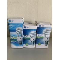 ราคา หลอดตะเกียบ ตรา GE ขั้วเกลียว E27 แสงขาว 14w 15w 20w (41156395718)