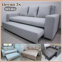 ราคา โซฟา sofa โซฟาปรับนอน sofabed โซฟาเบด รุ่น Ocean 3ที่นั่ง (23853933327)