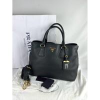 ราคา Prada Vitello Daino tote Shoulder bag (25707670629)