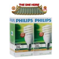 ราคา PHILIPS TORNADO 24 วัตต์ Cooldaylight/Warmwhite หลอดประหยัด (แพคคู่ ) ขั้ว E27 (17095111122)