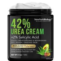 ราคา New York Biology 42% Urea Cream with 2% Salicylic Acid - Moisturizing Urea Foot Cream for Dry Cracked Heels, Calloused Feet, Athletes Foot, Dry Cracked Feet and Dead Skin - 4 oz (57451458769)