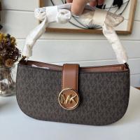 ราคา แท้ พร้อมส่งMK รุ่น Michael Kors 35F2GNMC1B Carmen Extra-Small Logo Shoulder Bag (19471801880)