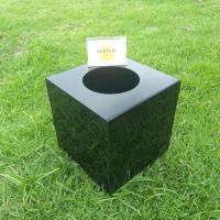 ราคา พร้อมส่ง new!!! กล่องจับรางวัล สีดำ ขนาด 30 x 30 x 30 cm. แผ่นหนา 3 มิล (4651518267)