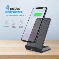 ราคา Nillkin แท่นชาร์จไร้สาย Fast Wireless Charging Stand Pro 4 modes 15W / 10W / 7.5W / 5W (4748151123)