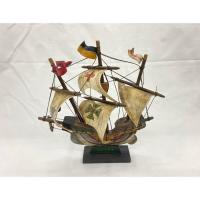 ราคา โมเดลเรือจำลองไม้วินเทจ QUEEN เรือสำเภาวาดด้วยมือ เรือสำเภาราชินี (23781386506)