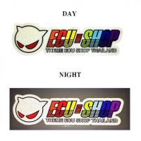 ราคา สติกเกอร์ สะท้อนแสง 3M แต่งซิ่ง ลายข้างรถ ติดกระจก รถยนต์ ECU-SHOP(STICKER CAR) จำนวน 1 ชิ้น ขนาด 16*5*0.1 ซม. 84-racing (409087813)