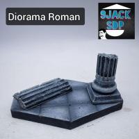 ราคา Diorama roman ฉากจำลอง ฐานวางโมเดล Art Toy (43767137318)