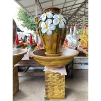 ราคา แจกันน้ำล้น โอ่งน้ำล้น ฮวงจุ้ย โอ่งน้ำพุ วางหน้าบ้าน แถมฟรีแท่นวางแจกัน (24950864547)