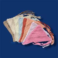 ราคา ผ้าโพกผมโครเชต์ สไตล์วินเทจ ไหมพรมงานฝีมือที่คาดผมสามเหลี่ยม (12270164313)