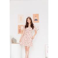 ราคา เดรส ป้าย la mignonne ลายเชอร์รี่ (14022890989)