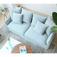 ราคา Pillow B Sofa โซฟาราคาถูก 2ที่นั่ง 3ที่นั่ง โซฟาสไตล์ญี่ปุ่น โซฟาน่ารัก (2678750332)
