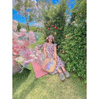 ราคา ชุดหมี ลายดอก ผ้าฝ้ายสาวอวบ 3 ชิ้น มือสอง (19659427594)