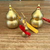 ราคา ผลน้ำเต้าดูดทรัพย์มงคล (มีฝาเปิด) ทองเหลือง เสริมฮวงจุ้ย ดูดทรัพย์ เรียกโชค น้ำเต้าเรียกเงิน (42712088449)