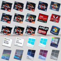 ราคา ใหม่ Original AMD Ryzen Ryzen R9R7R5R3 CPU สติกเกอร์คอมพิวเตอร์ window1011 ป้ายโน้ตบุ๊ค (54951313966)