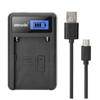 ราคา ที่ชาร์จแบตเตอรี่กล้อง LCD CHARGER CANON LP-E8 SMALL ชาร์จ USB พกพาสะดวก (26260634398)