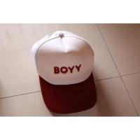 ราคา หมวกBoyy สีขาวแดง :) (69256119)