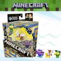 ราคา Minecraft Mini-Figure Assortment, 3 pk มินิฟิกเกอร์คละแบบ 3 ชิ้นรุ่น CGX24 (41805357295)