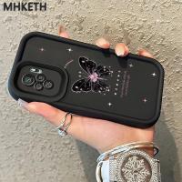 ราคา MHKETH เคสสำหรับ Xiaomi Redmi Note 10 Pro Note 10s Note 9 Note 8 Pro 8T POCO M5s เคสโทรศัพท์ผีเสื้อ (41501195946)