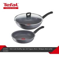 ราคา NewTEFAL ชุดกระทะ รุ่น Cook Healthy 3 Set (11617386879)
