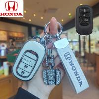 ราคา Honda HRV เคสกุญแจรถ Honda CIVIC ฝาครอบกุญแจสําหรับ Honda HRV/CIVIC เคสกุญแจรีโมท (29322731303)