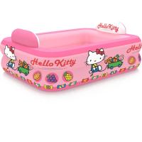 ราคา HELLO KITTY คิดตี้ สระว่ายน้ำ 2 ลอน กันลื่น 200x150x50 Cm. ลาย Hello Kitty สระว่ายน้ำเด็ก (1395994106)
