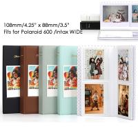 ราคา 64 Pocket Photo Album for Fujifilm Instax Wide Film & 5-Inch Photos - Wide EVO, 210, 300 Compatible (41702286671)